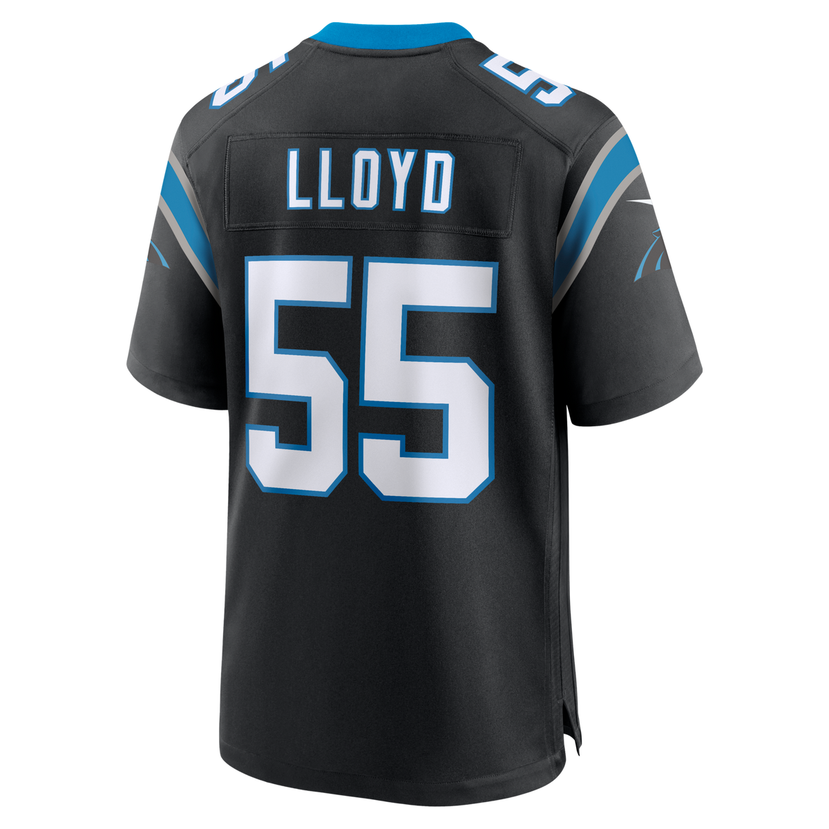 Carolina Panthers Devin Lloyd Black Team Game Jersey