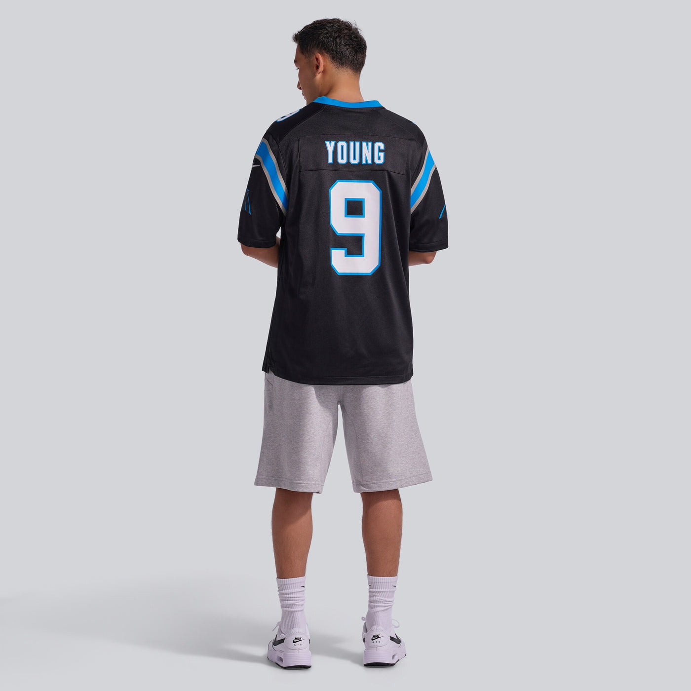 Carolina Panthers Bryce Young Nike Black Team Game Jersey