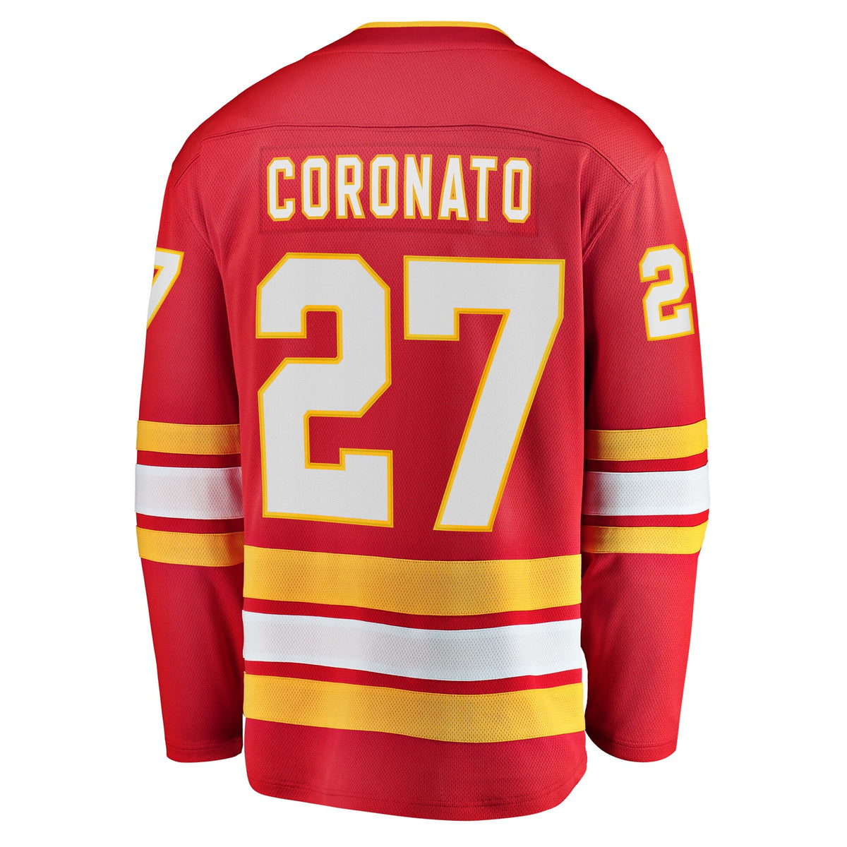 Calgary Flames Matt Coronato Fanatics Red Home Breakaway Jersey