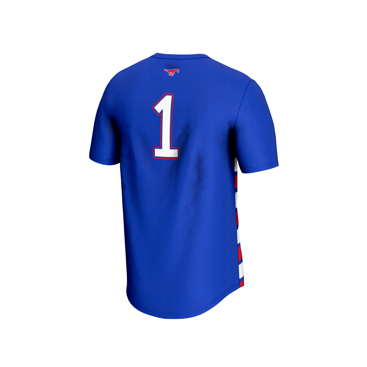 #1 SMU Mustangs GameDay Greats Lightweight Soccer Fashion Jersey - Royal
