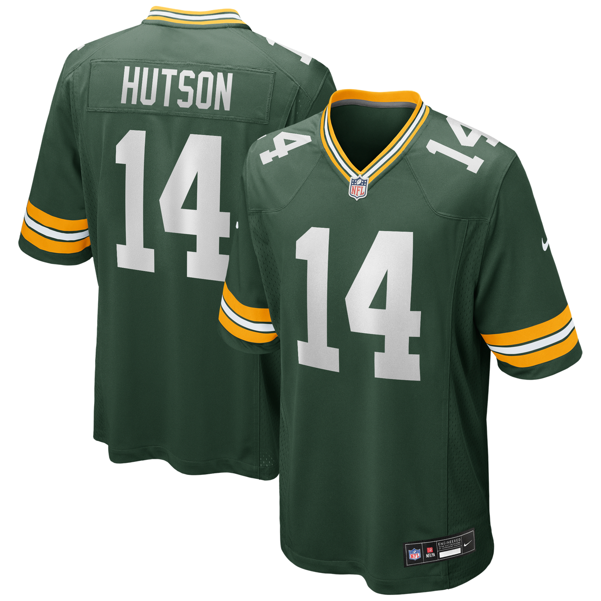 Green Bay Packers Don Hutson Green Game Retired Player Jersey
