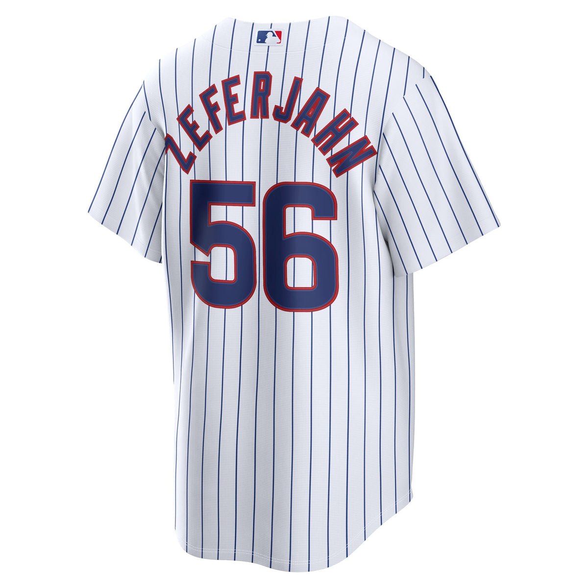 Chicago Cubs Ryan Zeferjahn White Home Replica Jersey