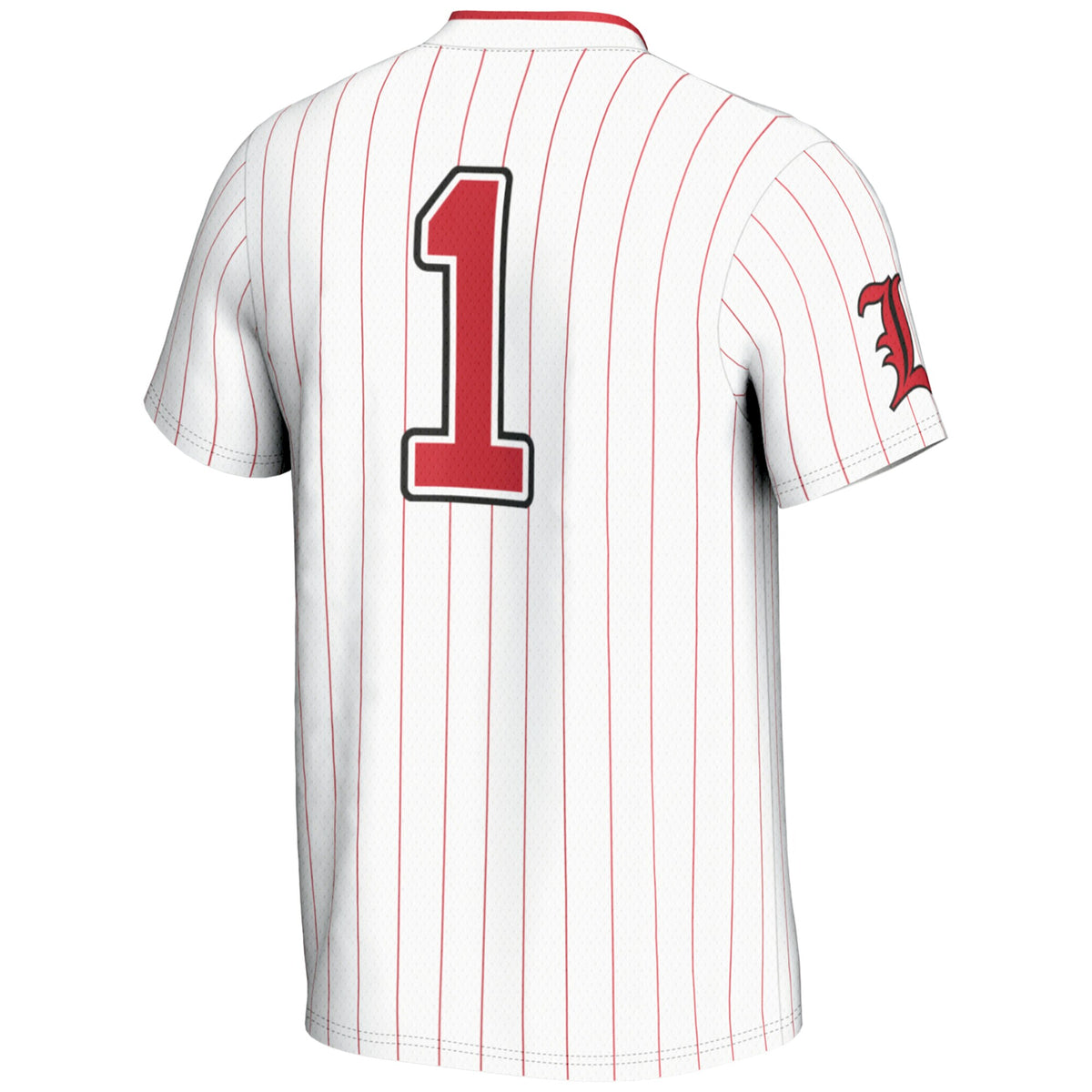 #1 Louisville Cardinals GameDay Greats Lightweight Softball Jersey - White