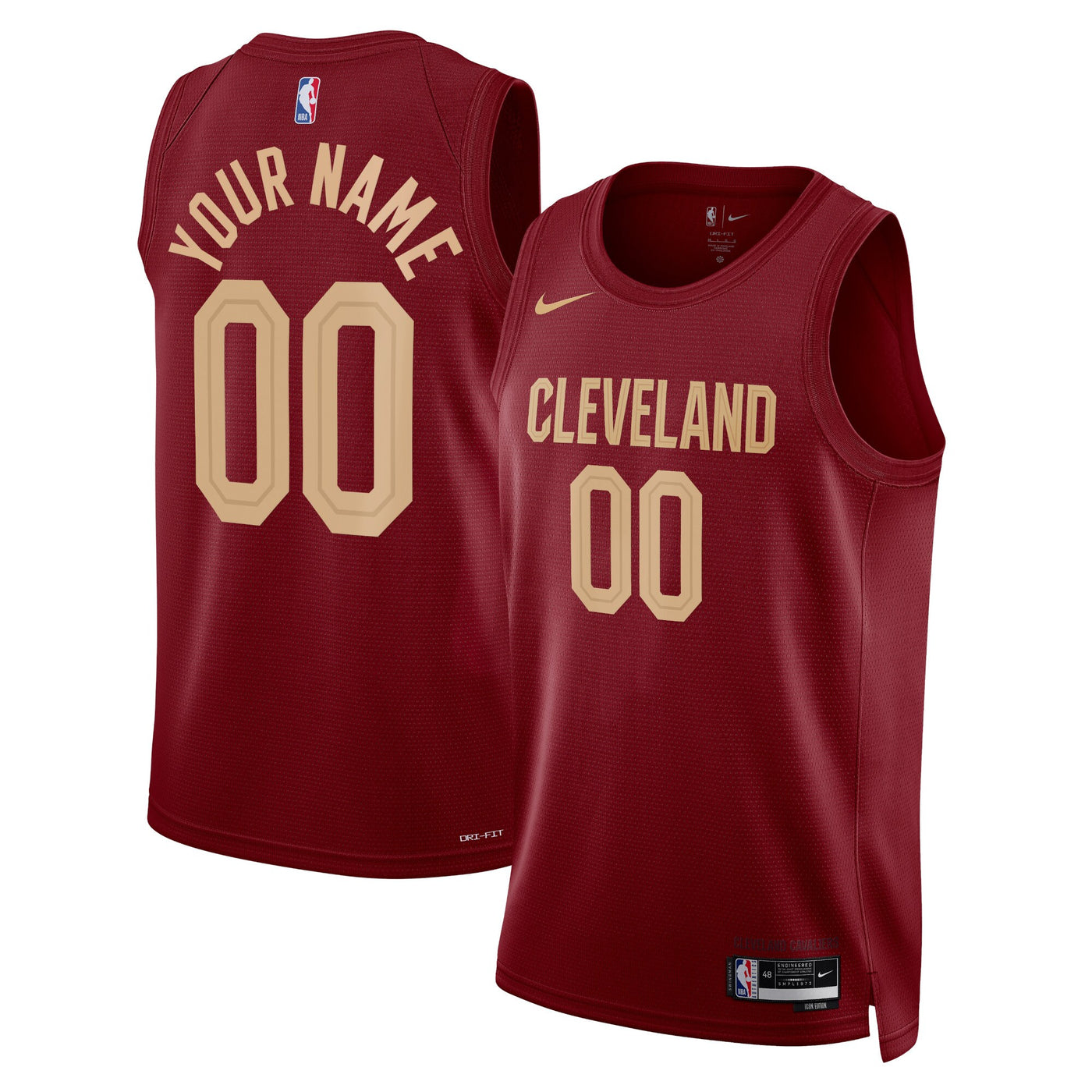 Cleveland Cavaliers Nike Icon Swingman Jersey - Custom