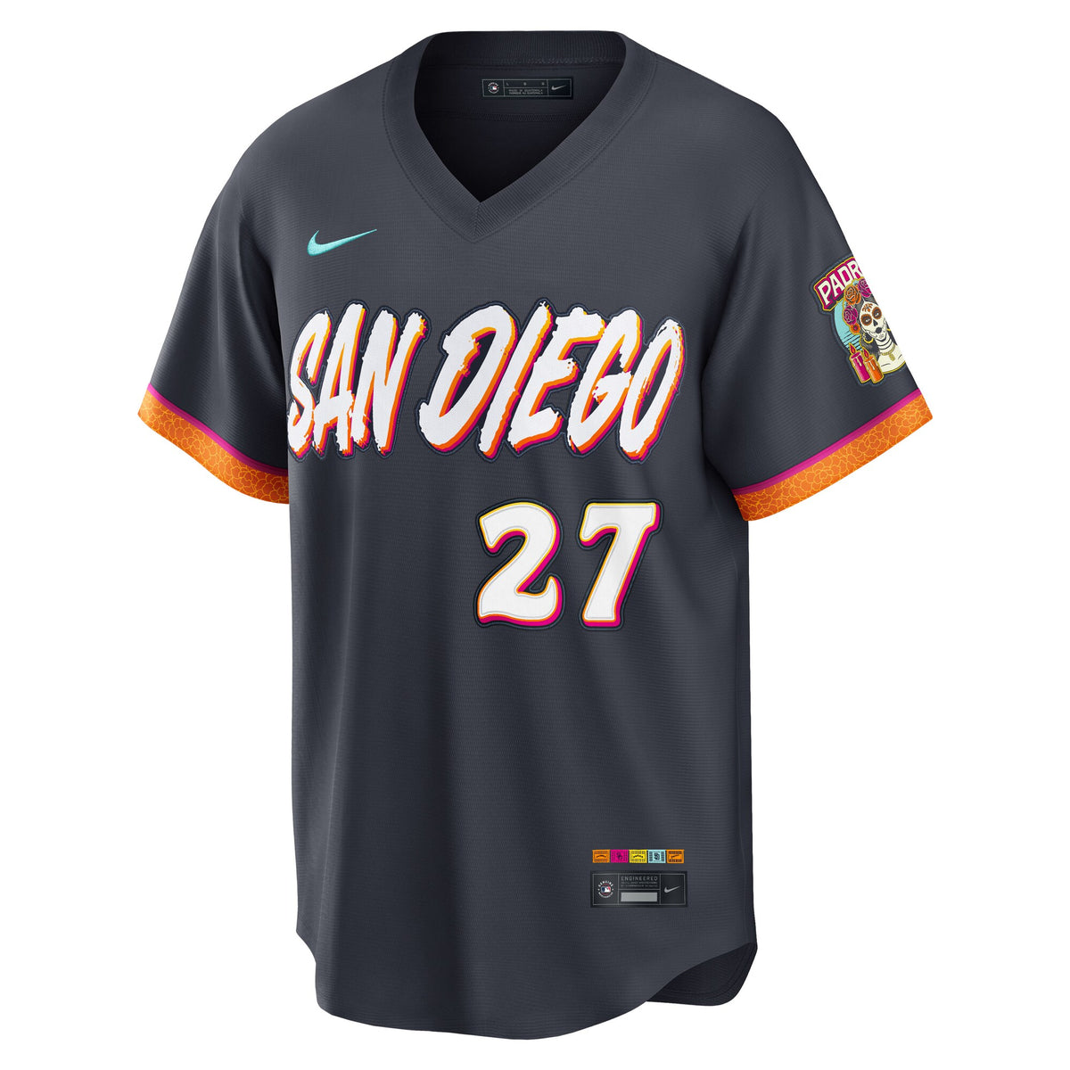 San Diego Padres Nick Pivetta Obsidian 2026 City Connect Stadium Jersey