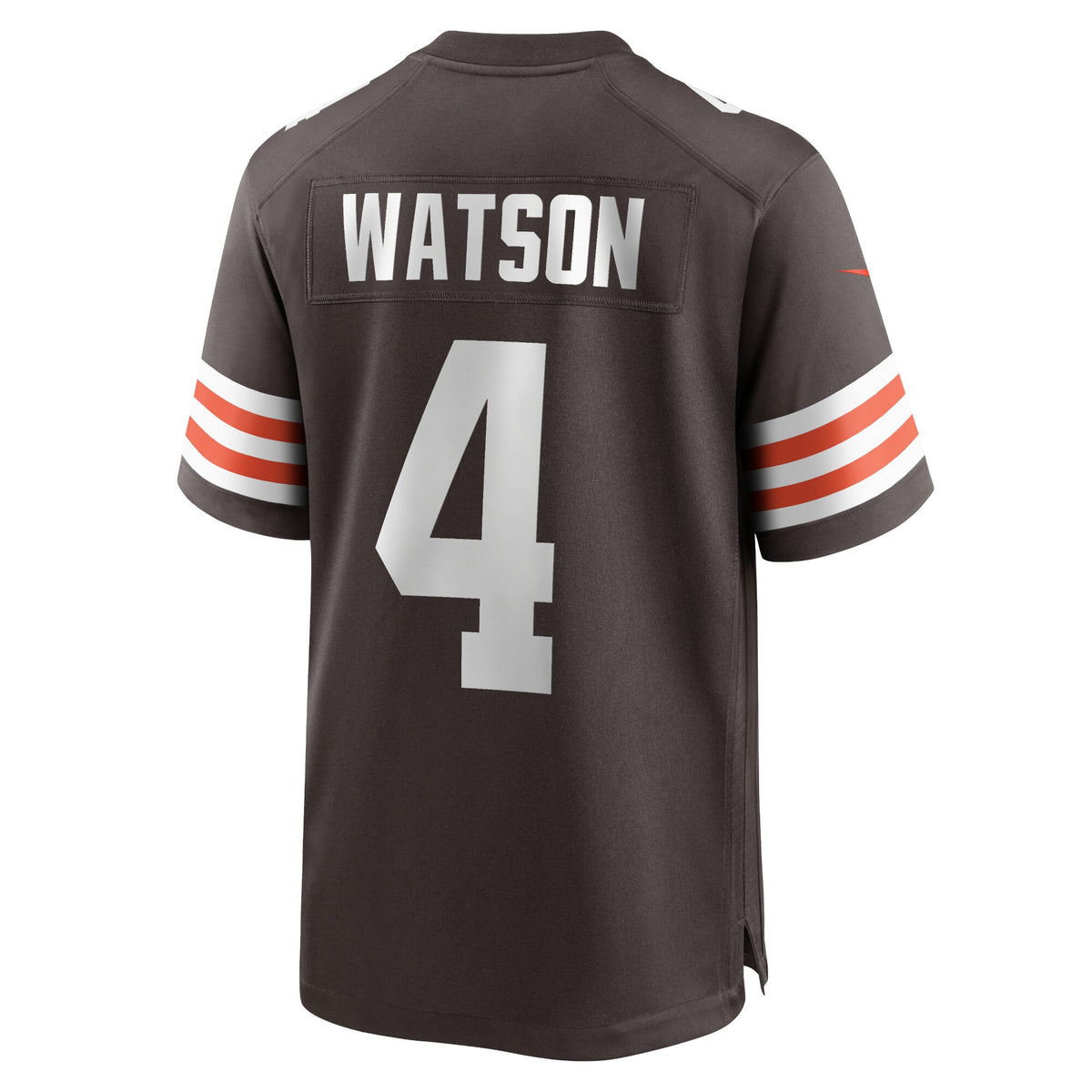 Cleveland Browns Deshaun Watson Brown Game Jersey