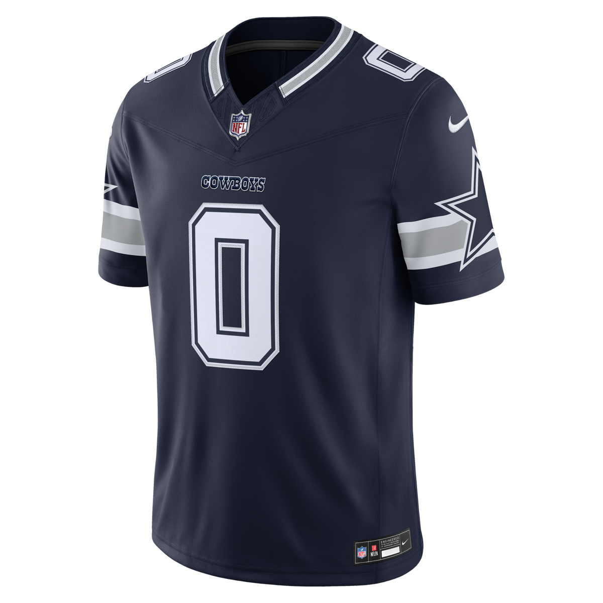 Dallas Cowboys DeMarvion Overshown Navy Team Vapor F.U.S.E. Stitched Limited Jersey