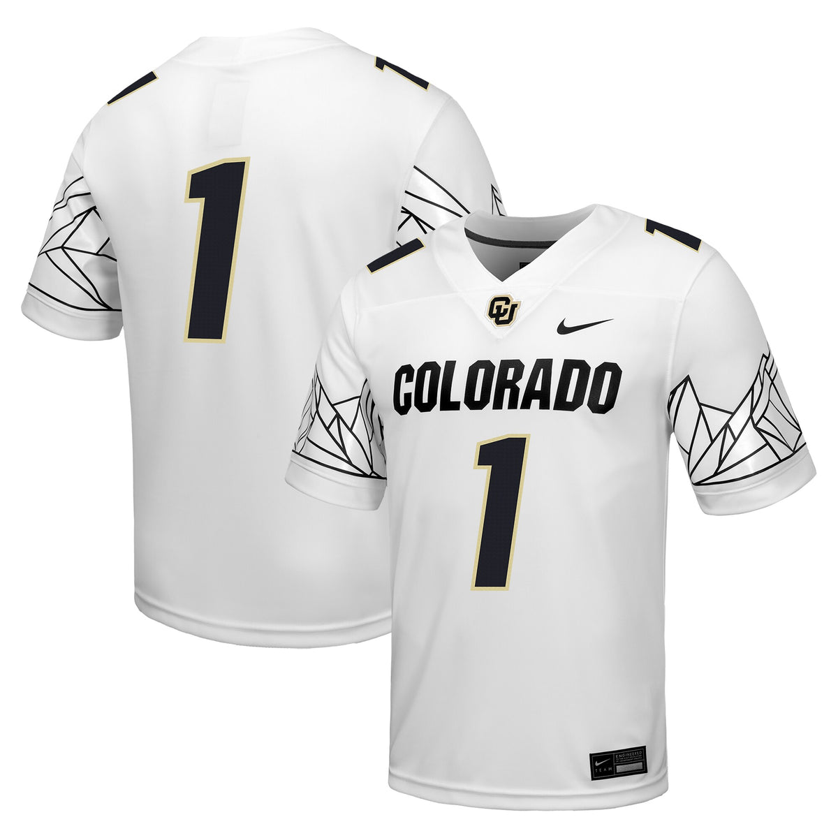 Colorado Buffaloes Untouchable Game Jersey - White
