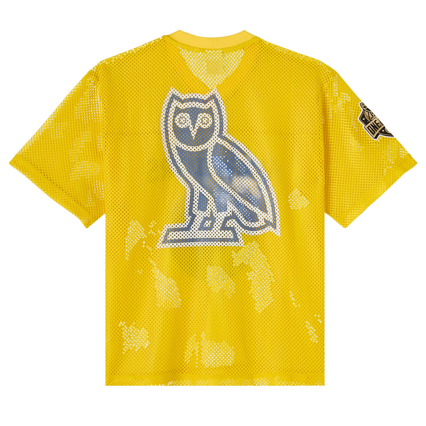 Golden State Warriors X OVO Mesh Football Jersey -