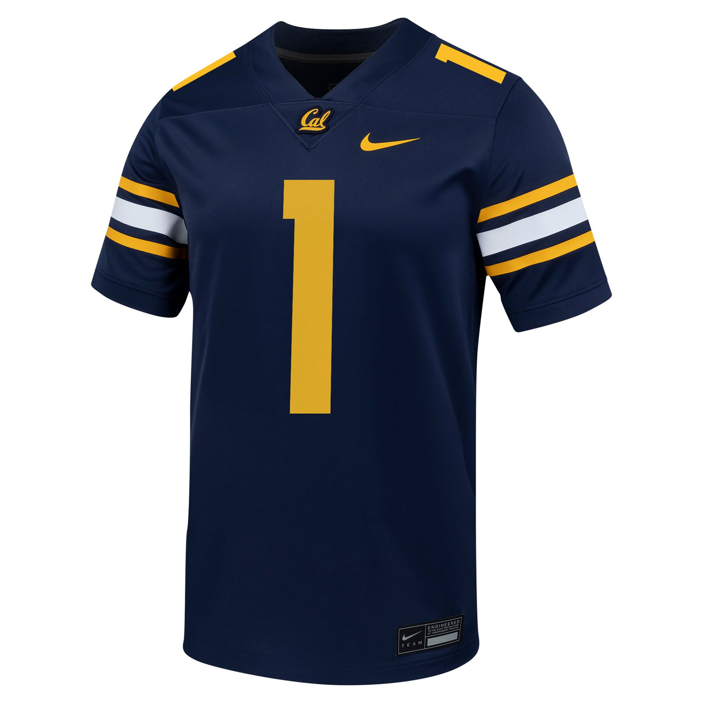 Nike #1 Navy Cal Bears Untouchable Football Jersey