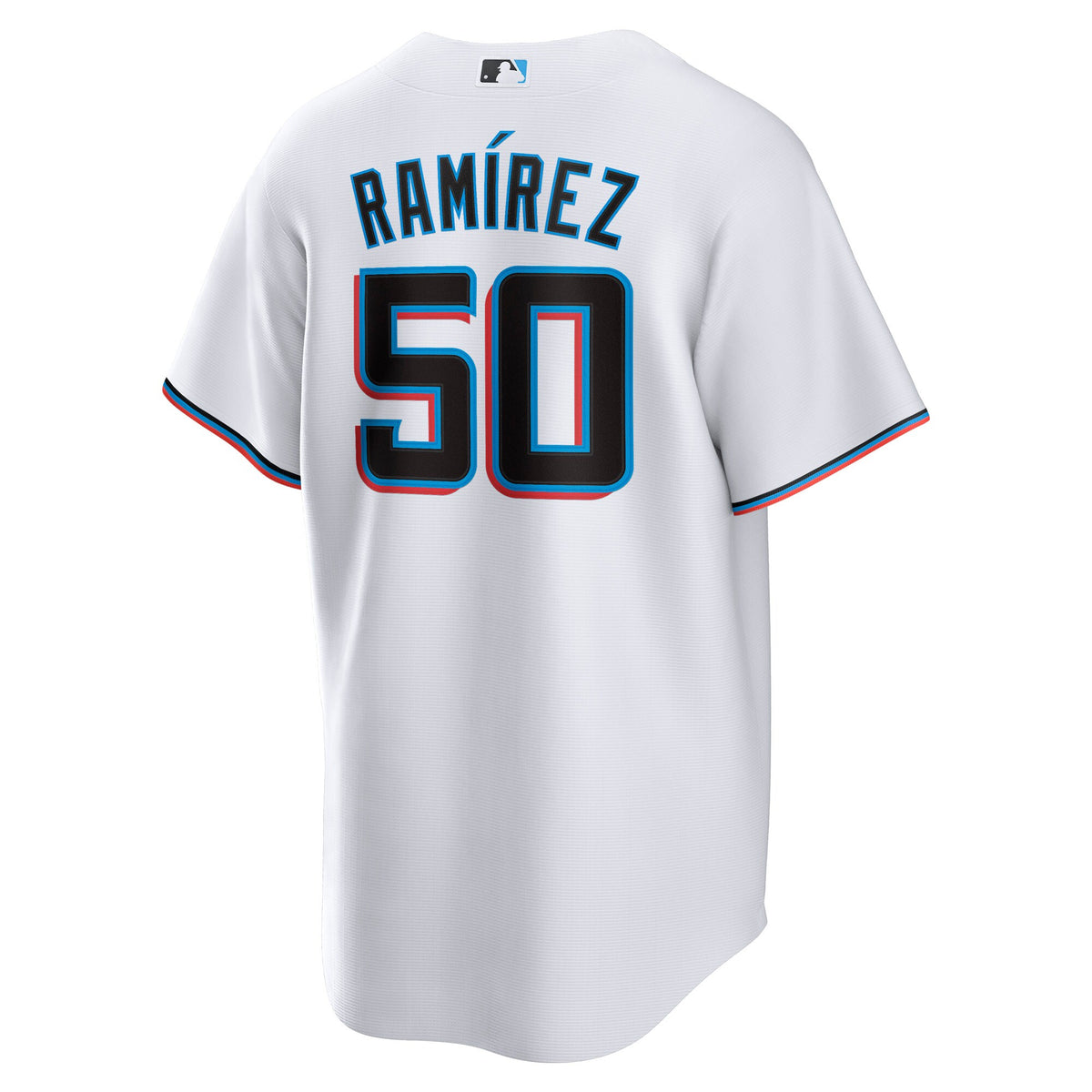 Miami Marlins Agustín Ramírez White Home Replica Jersey