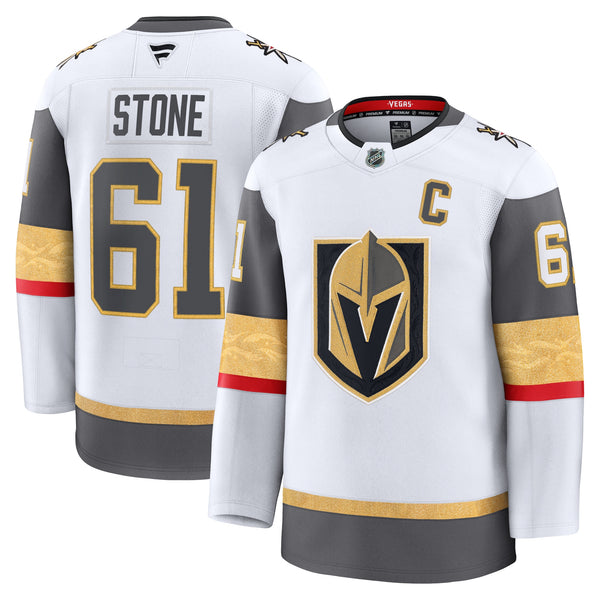 Vegas Golden Knights Mark Stone Fanatics White Away Premium Jersey
