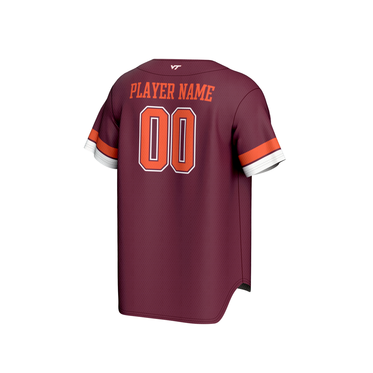 Virginia Tech Hokies GameDay Greats NIL Pick-A-Player Lightweight Baseball Jersey - Maroon