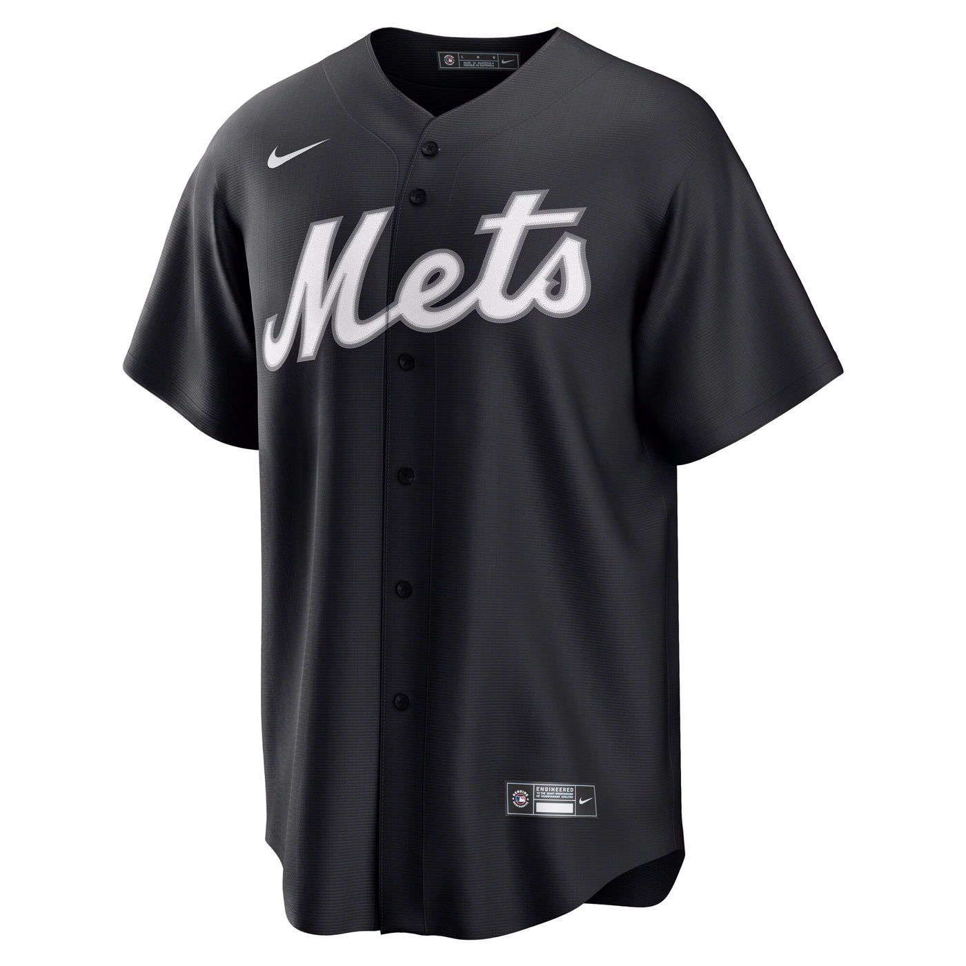 New York Mets Francisco Lindor Nike Black Replica Player Jersey