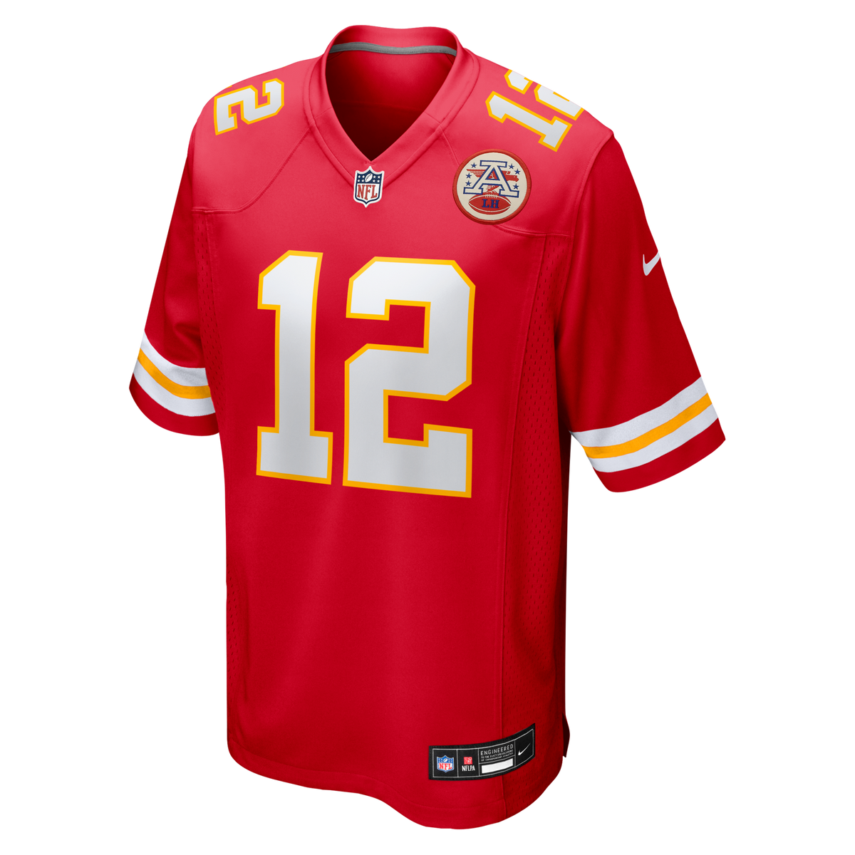Kansas City Chiefs Jared Wiley Red Game Jersey