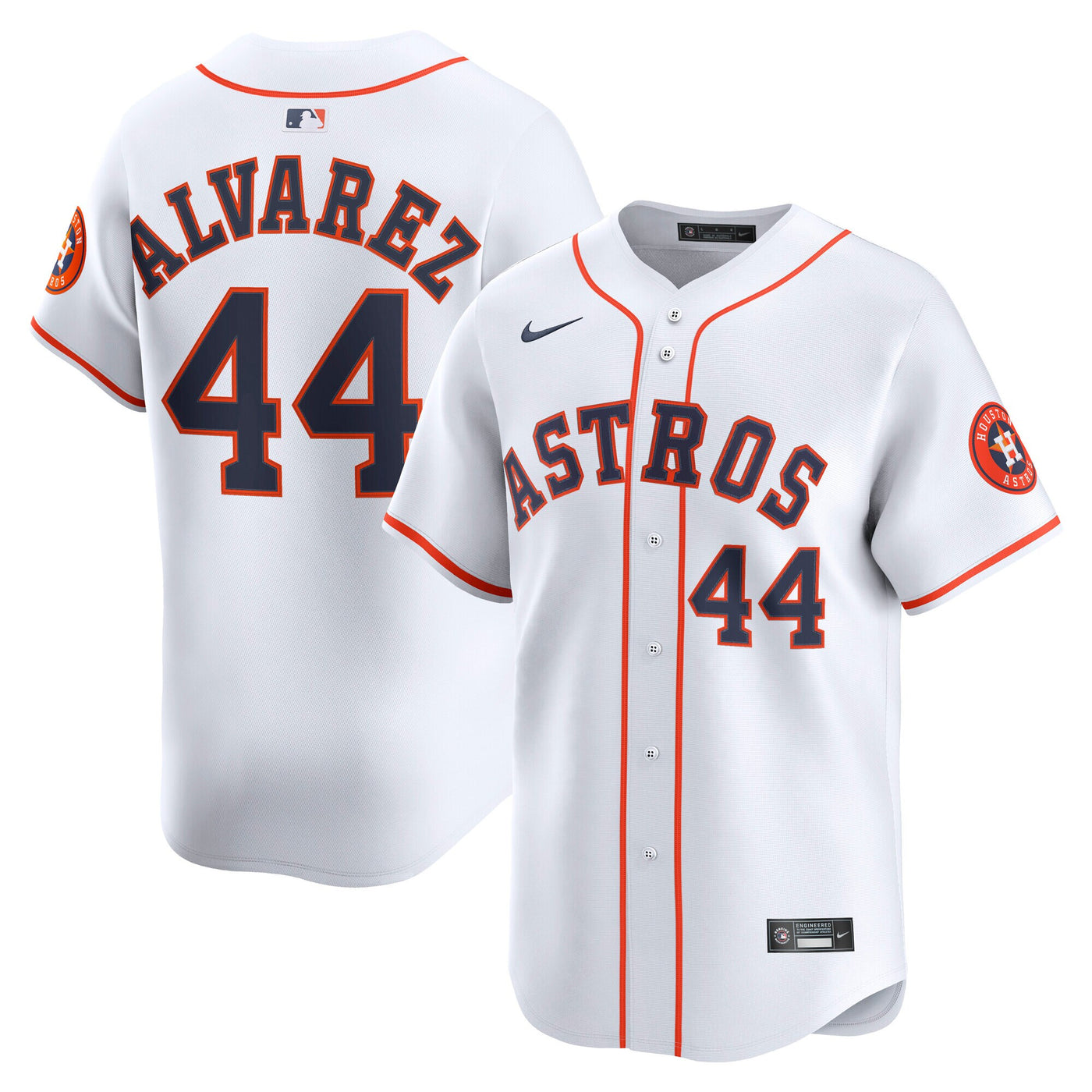 Houston Astros Yordan Alvarez Nike White Home Limited Player Jersey