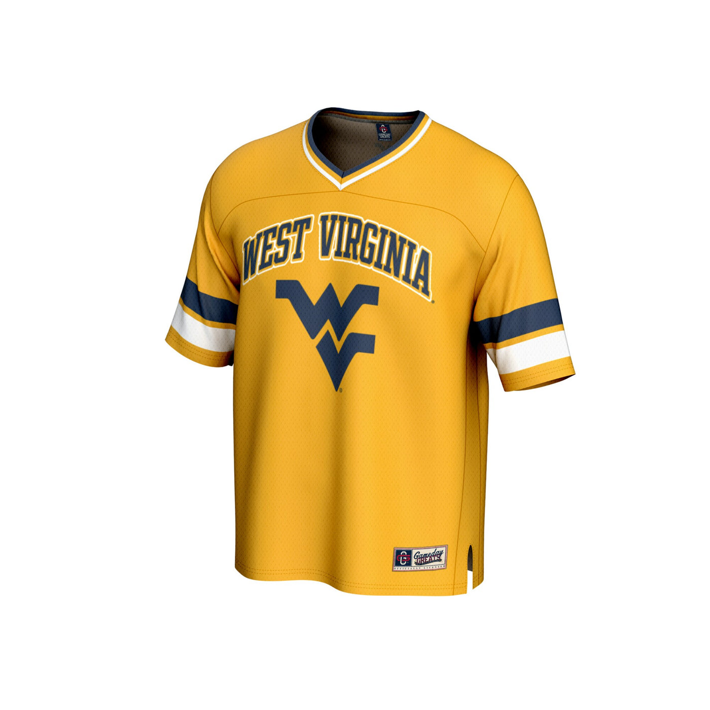 GameDay Greats Gold West Virginia Mountaineers Spirit Football Jersey
