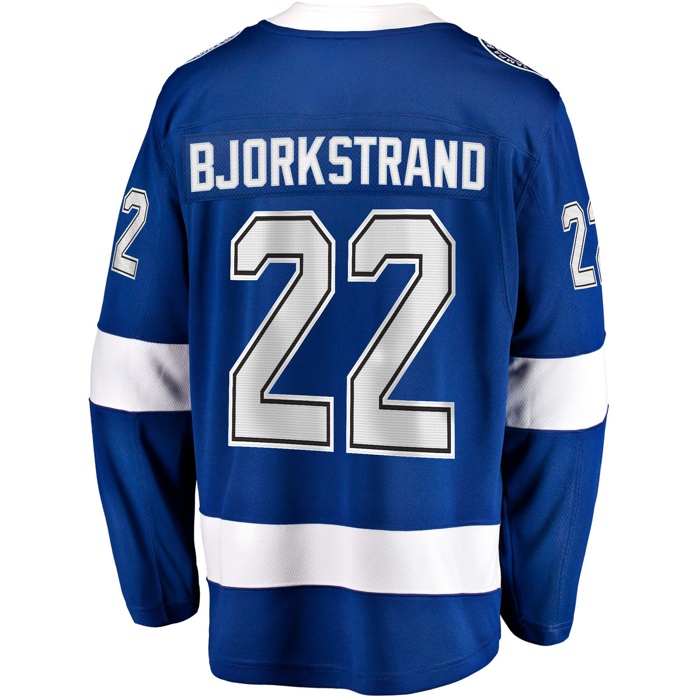 Tampa Bay Lightning Oliver Bjorkstrand Fanatics Blue Home Breakaway Jersey