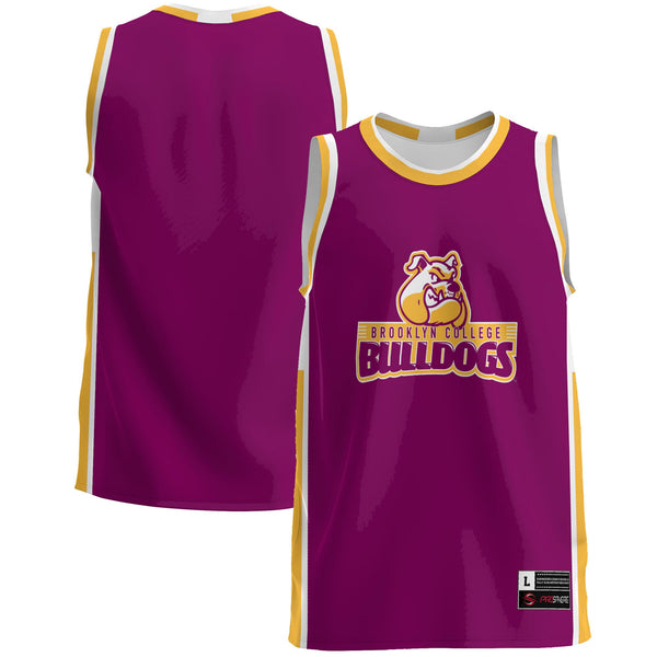 GameDay Greats Maroon Brooklyn College Bulldogs Lightweight Basketball Jersey
