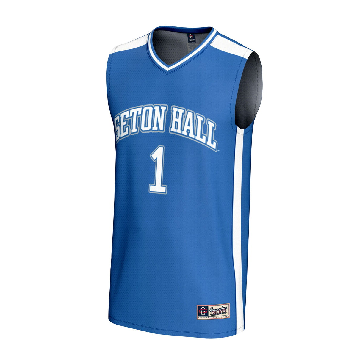 #1 Seton Hall Pirates GameDay Greats Lightweight Basketball Fashion Jersey - Blue