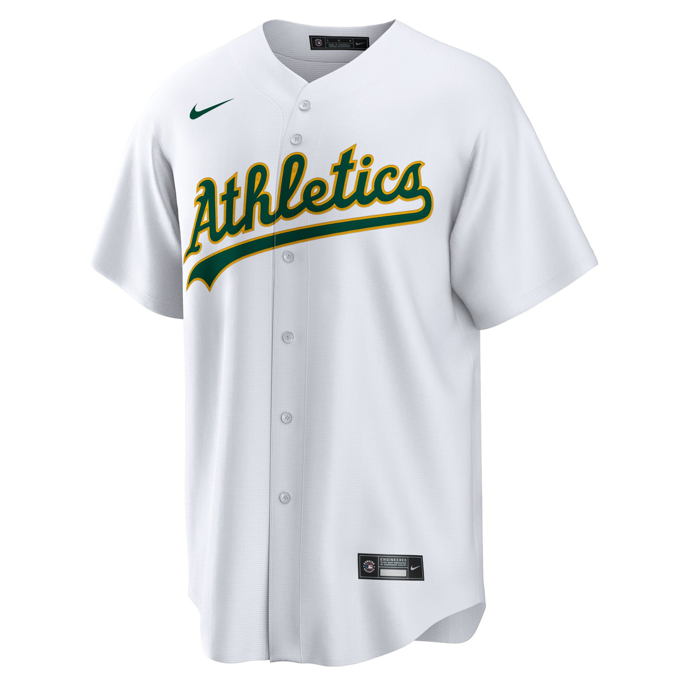 Athletics Zack Gelof Nike White Home Replica Jersey
