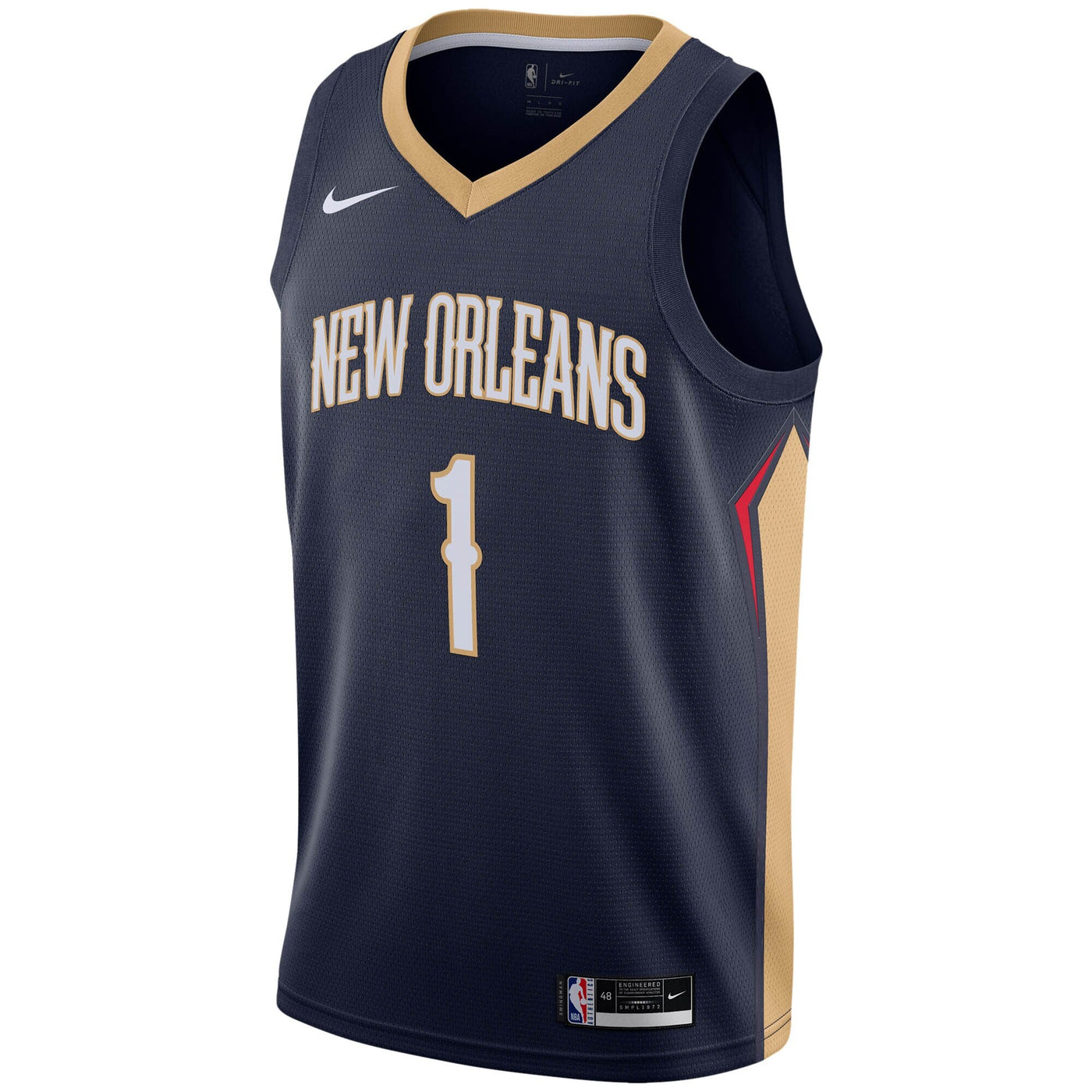 New Orleans Pelicans Nike Icon Swingman Jersey - Zion Williamson -