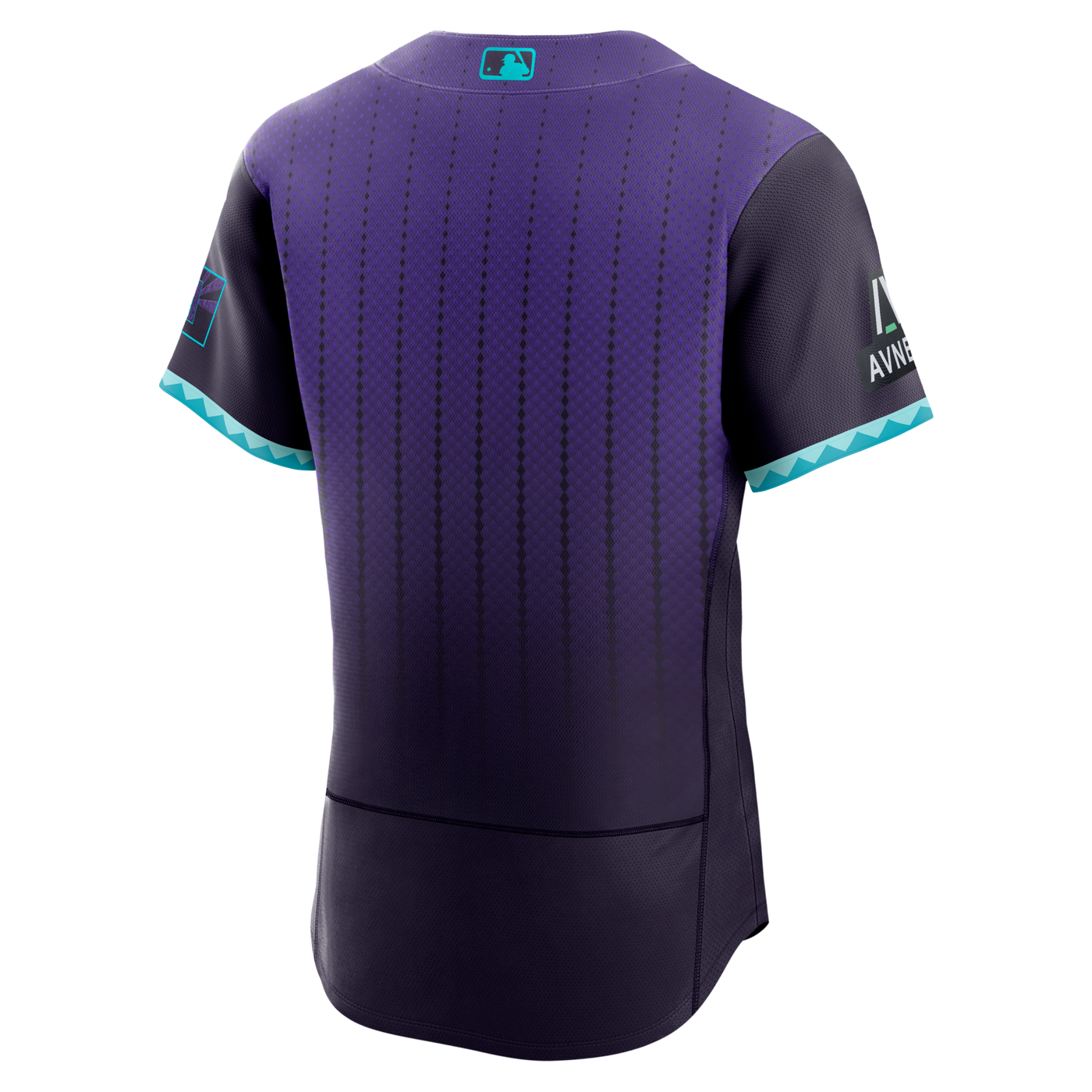 Arizona Diamondbacks Nike Purple City Connect Authentic Sponsor Patch Jersey