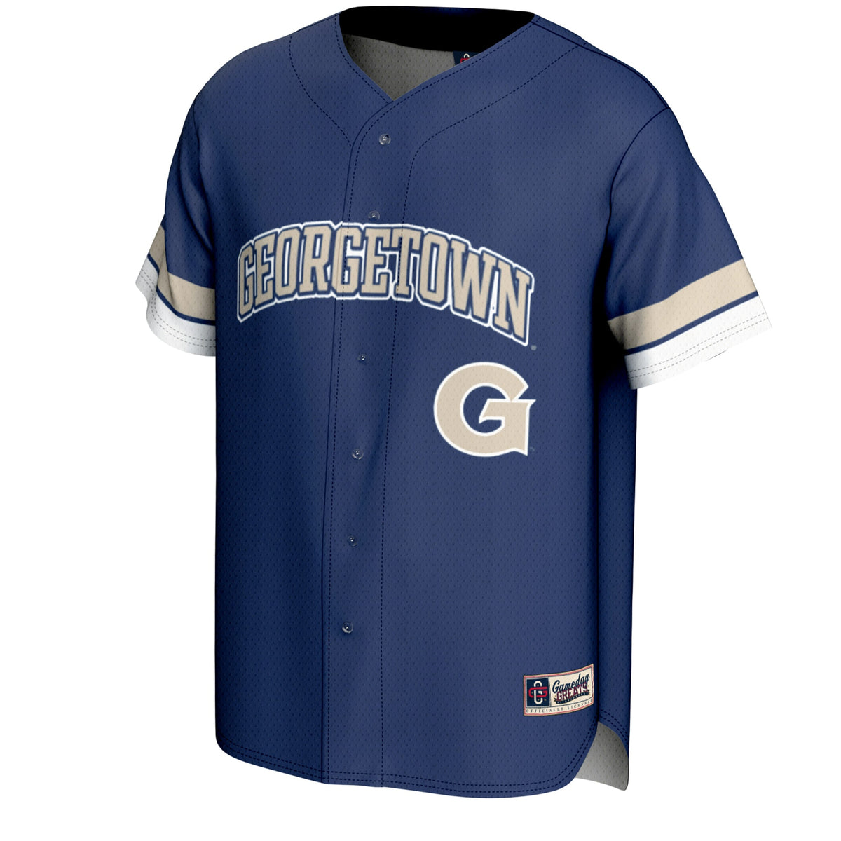 Georgetown Hoyas GameDay Greats Spirit Baseball Jersey - Navy