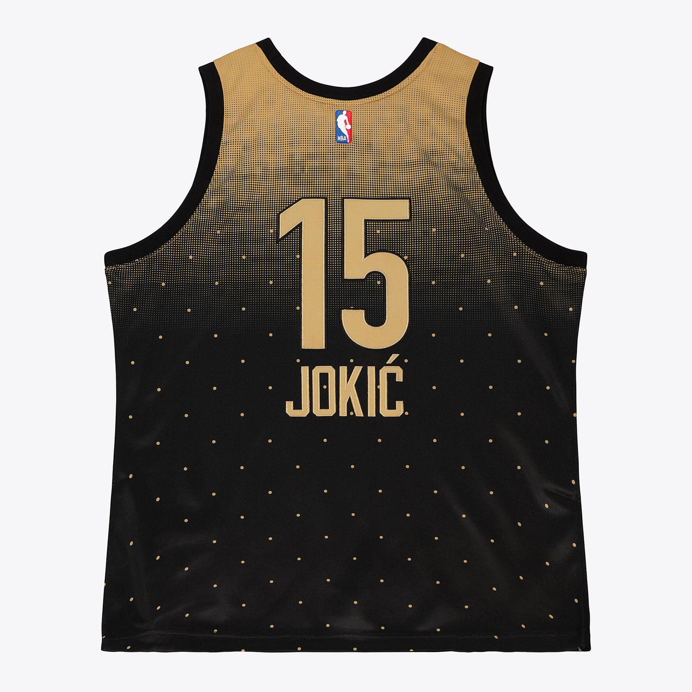 NBA Mitchell & Ness Nikola Jokic 2016 World Authentic Jersey All-Star - Black/Gold