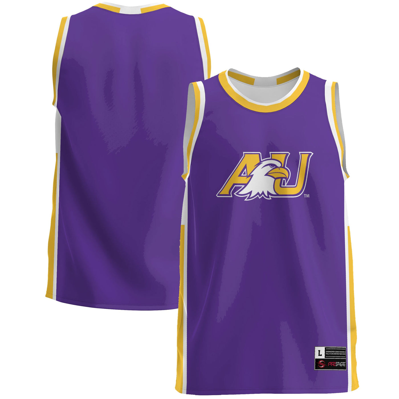 GameDay Greats Purple Ashland Eagles Lightweight Basketball Jersey