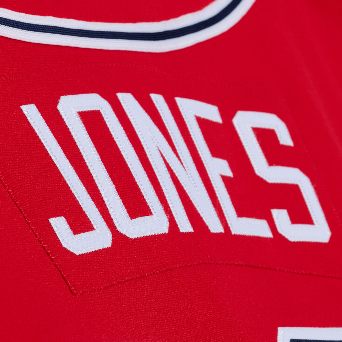 Atlanta Braves Chipper Jones Mitchell & Ness Red 2006 Cooperstown Collection Authentic Jersey