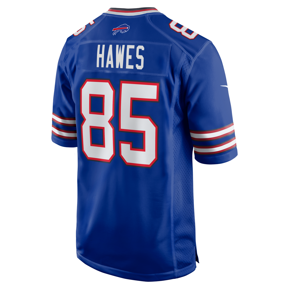 Buffalo Bills Jackson Hawes Royal Team Game Jersey