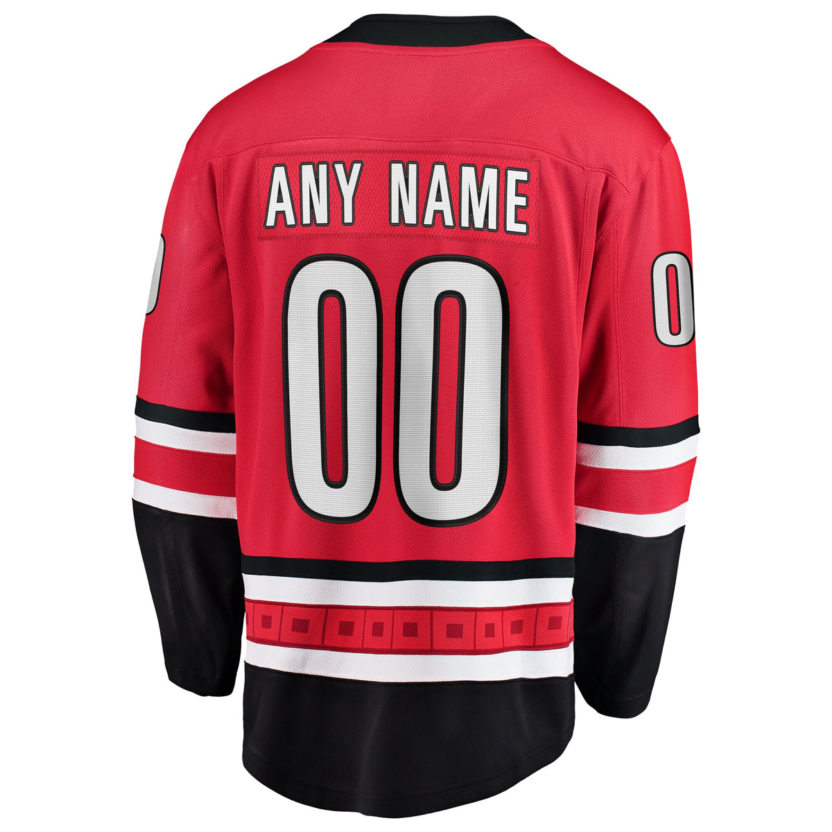 Carolina Hurricanes Fanatics Red Alternate Breakaway Custom Jersey