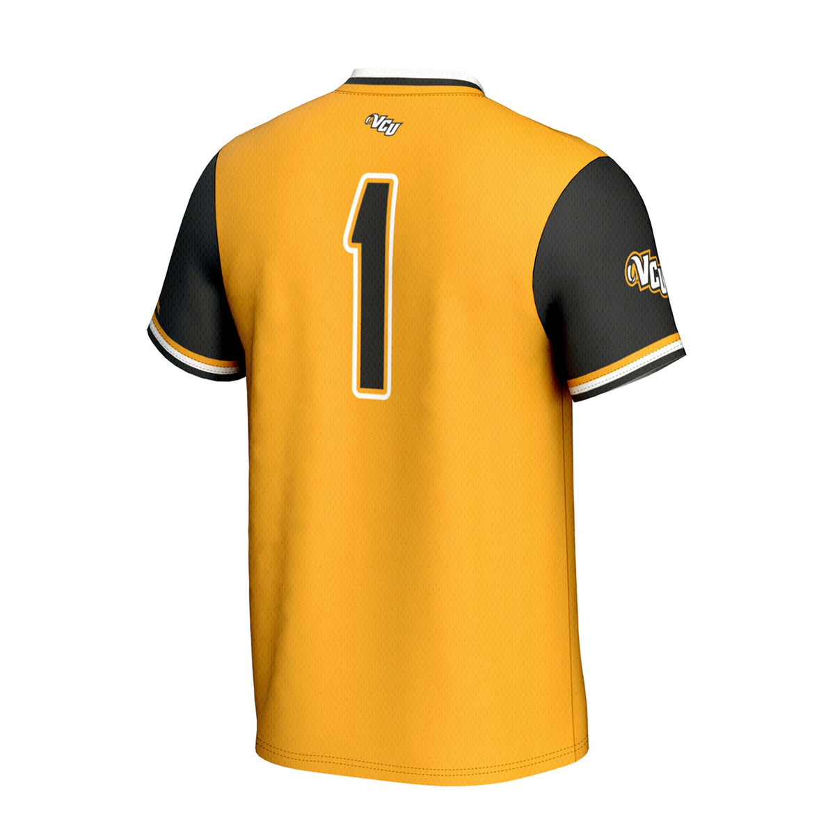 VCU Rams GameDay Greats Lightweight Collegiate Softball Fashion Jersey - Gold