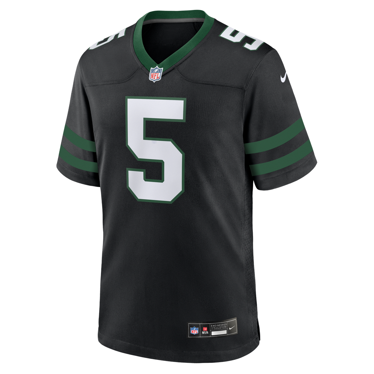 New York Jets Garrett Wilson Legacy Black Alternate Game Jersey