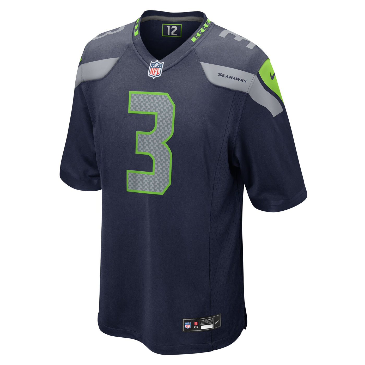 Seattle Seahawks Nick Emmanwori Nike College Navy Team Game Jersey
