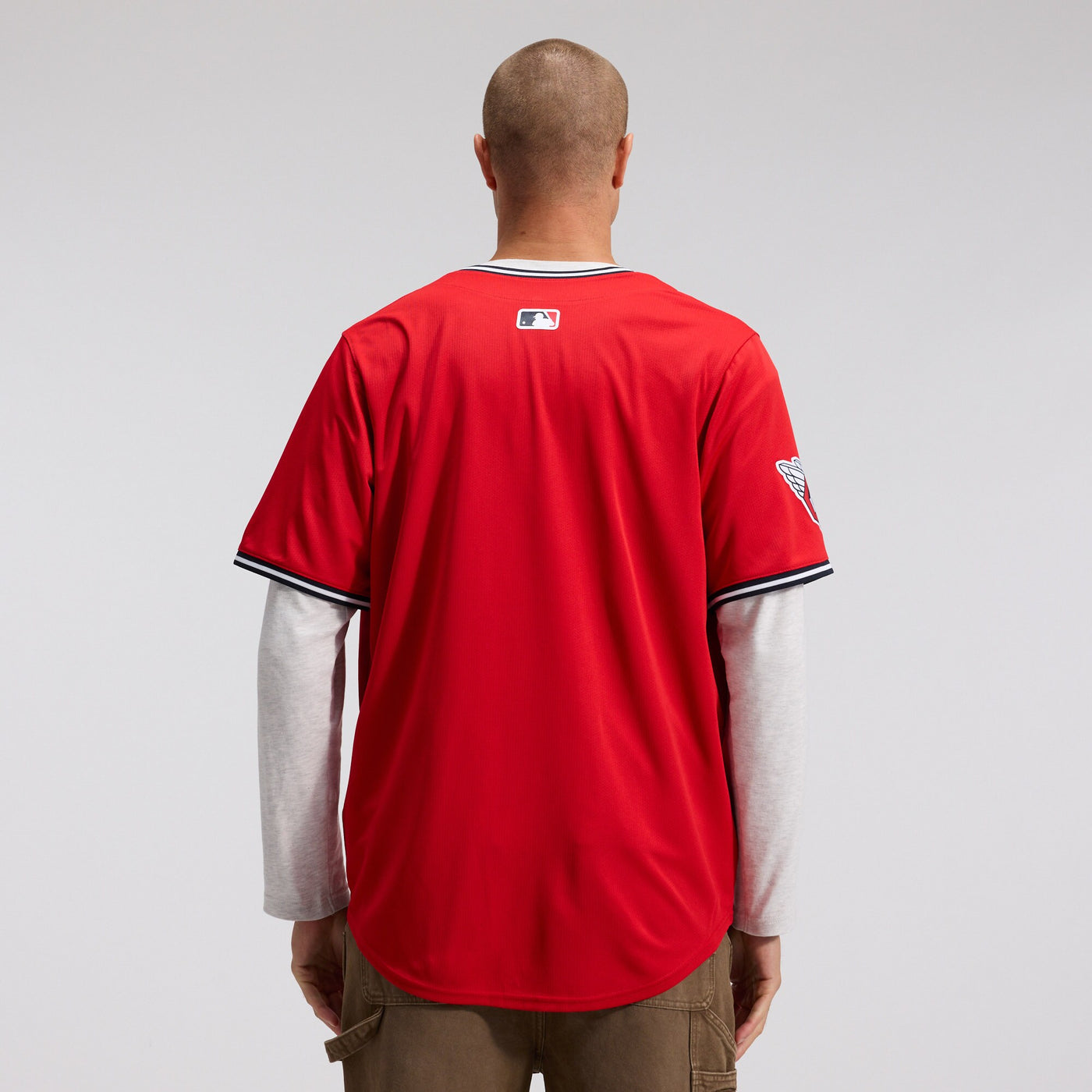 Cleveland Guardians Nike Red Alternate Limited Jersey