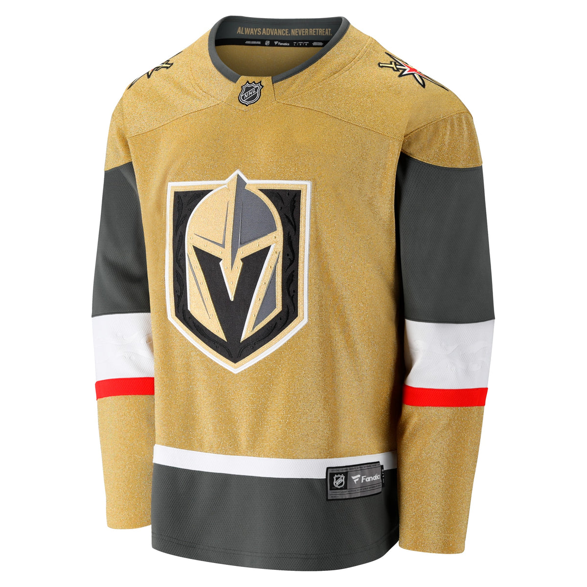 Vegas Golden Knights Fanatics Gold Home Breakaway Jersey