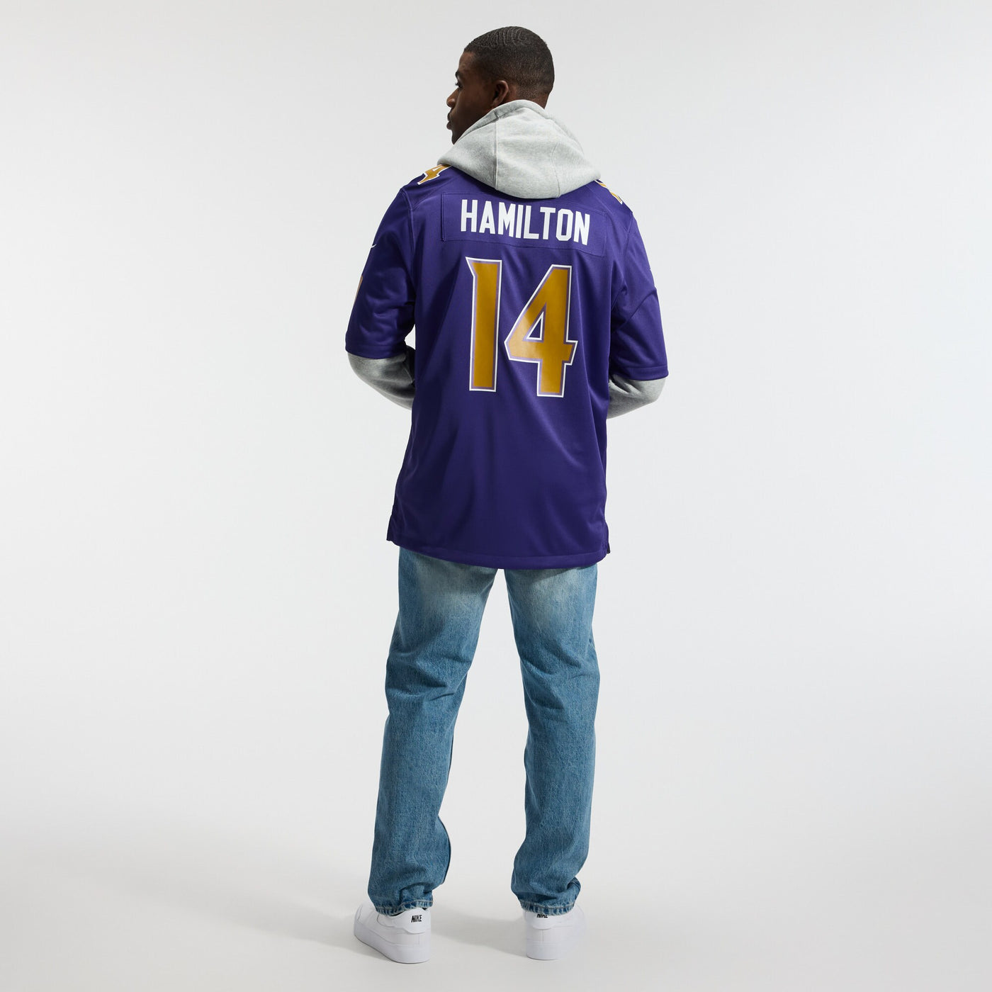 Baltimore Ravens Kyle Hamilton Nike Purple Alternate Game Jersey