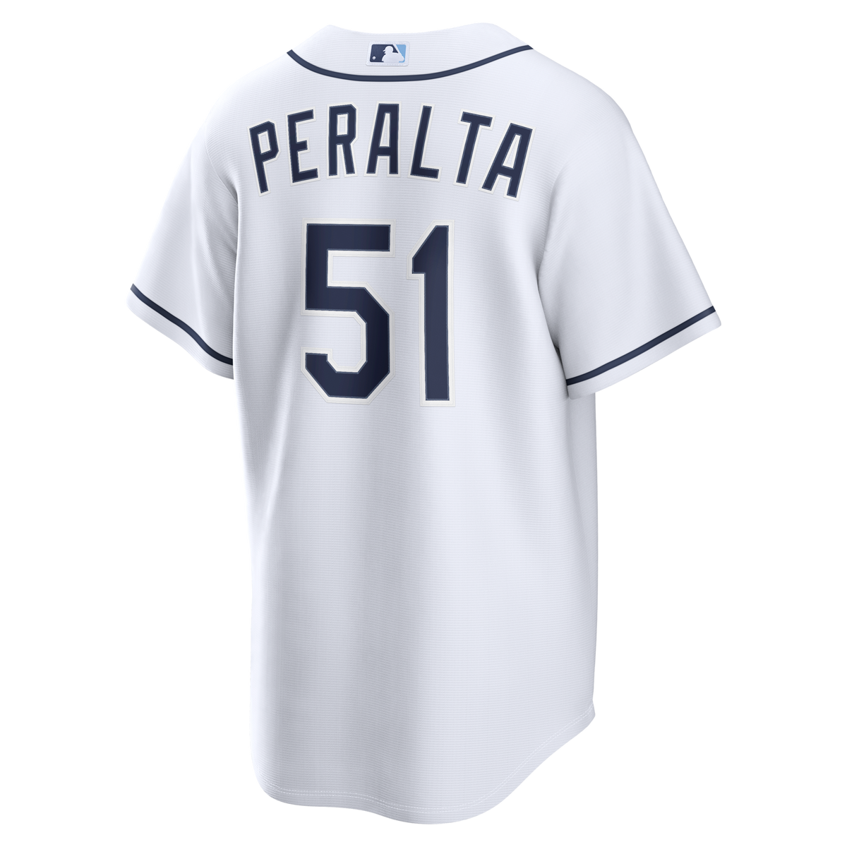 Tampa Bay Rays Freddy Peralta White Home Replica Jersey