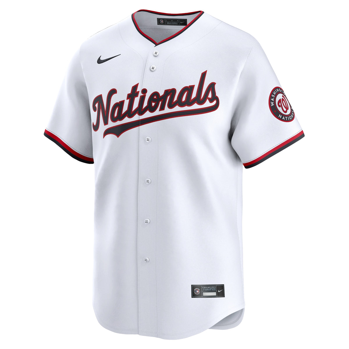 Washington Nationals CJ Abrams White Home Limited Player Jersey