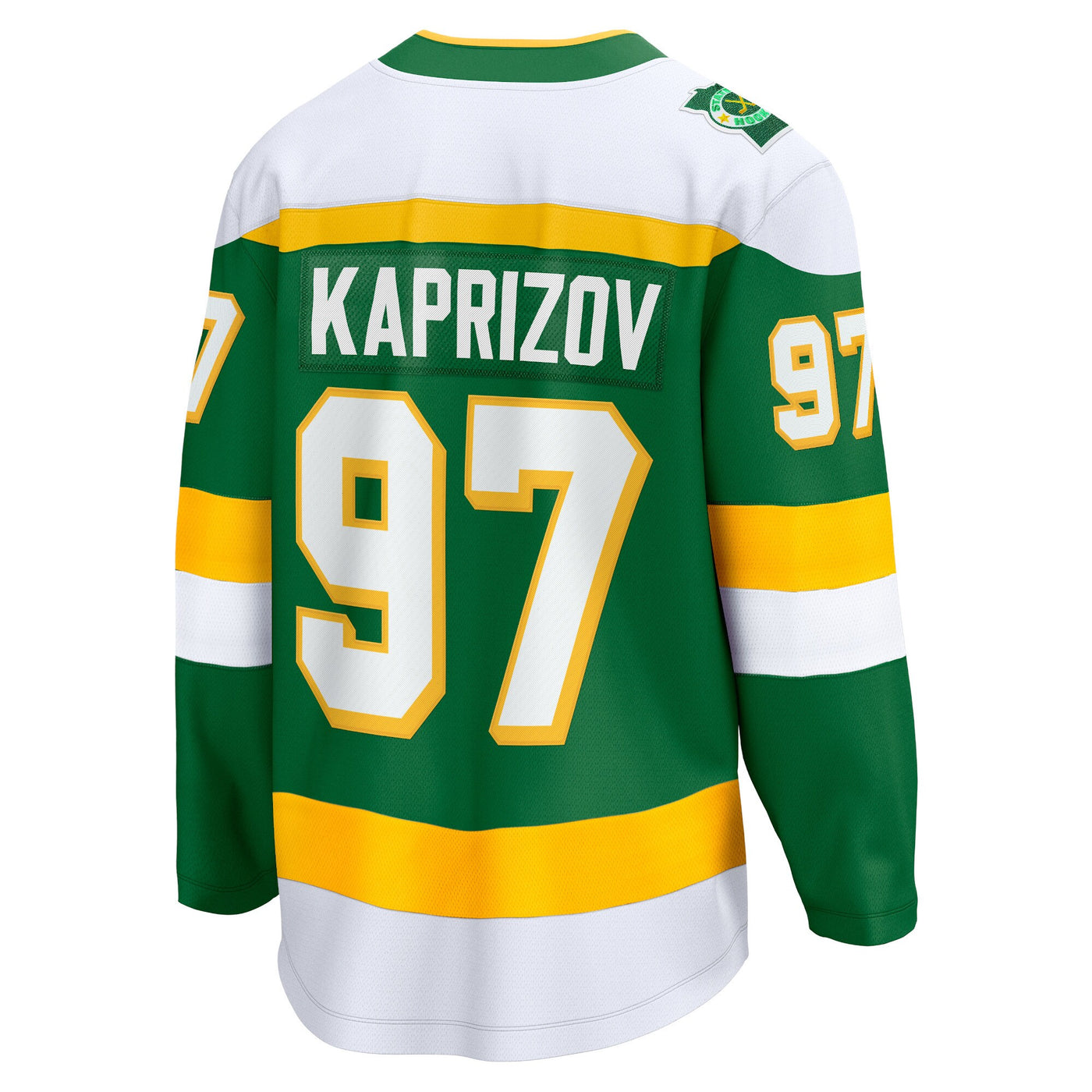 Minnesota Wild Kirill Kaprizov Fanatics Green 2023/24 Alternate Breakaway Jersey