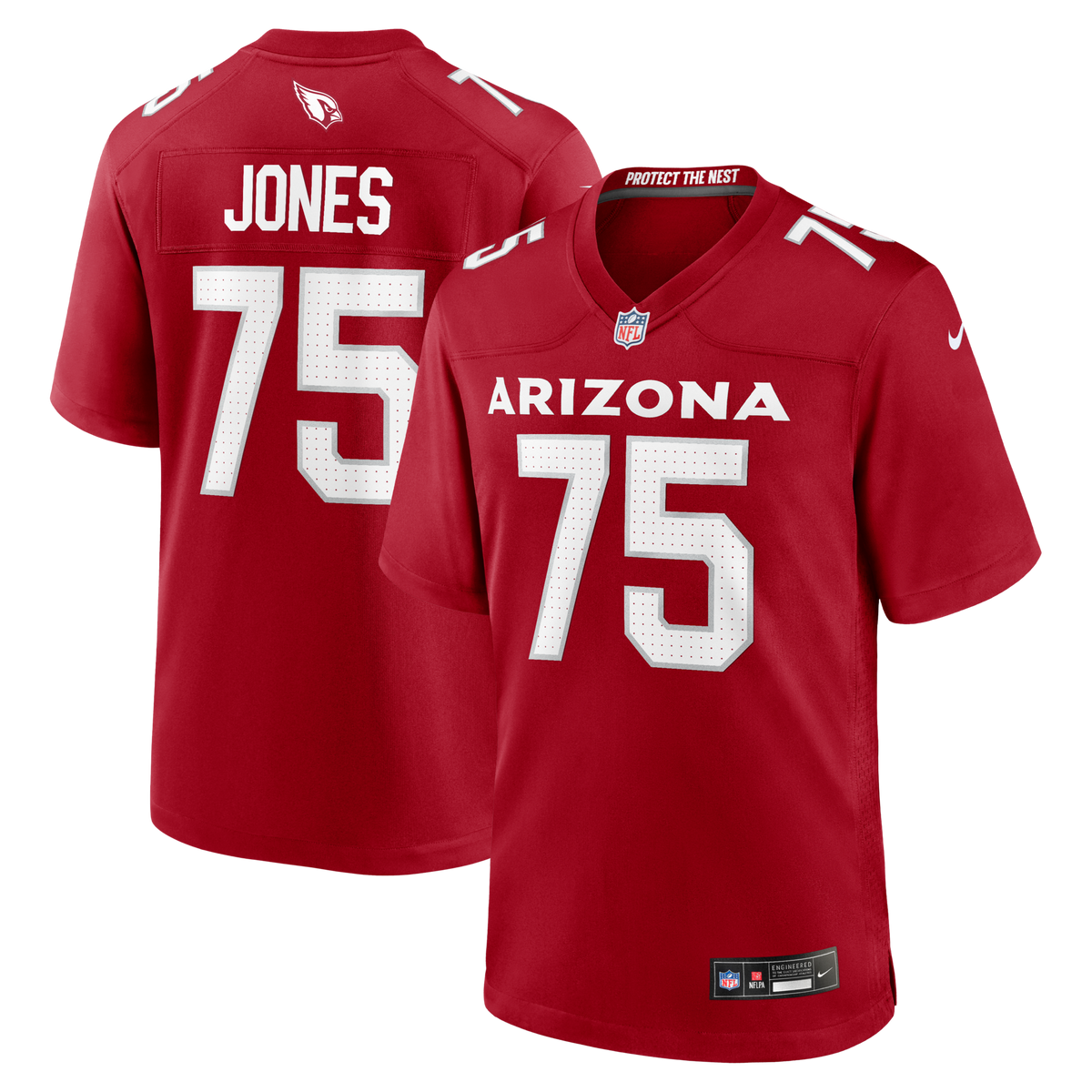 Arizona Cardinals Christian Jones Cardinal Team Game Jersey