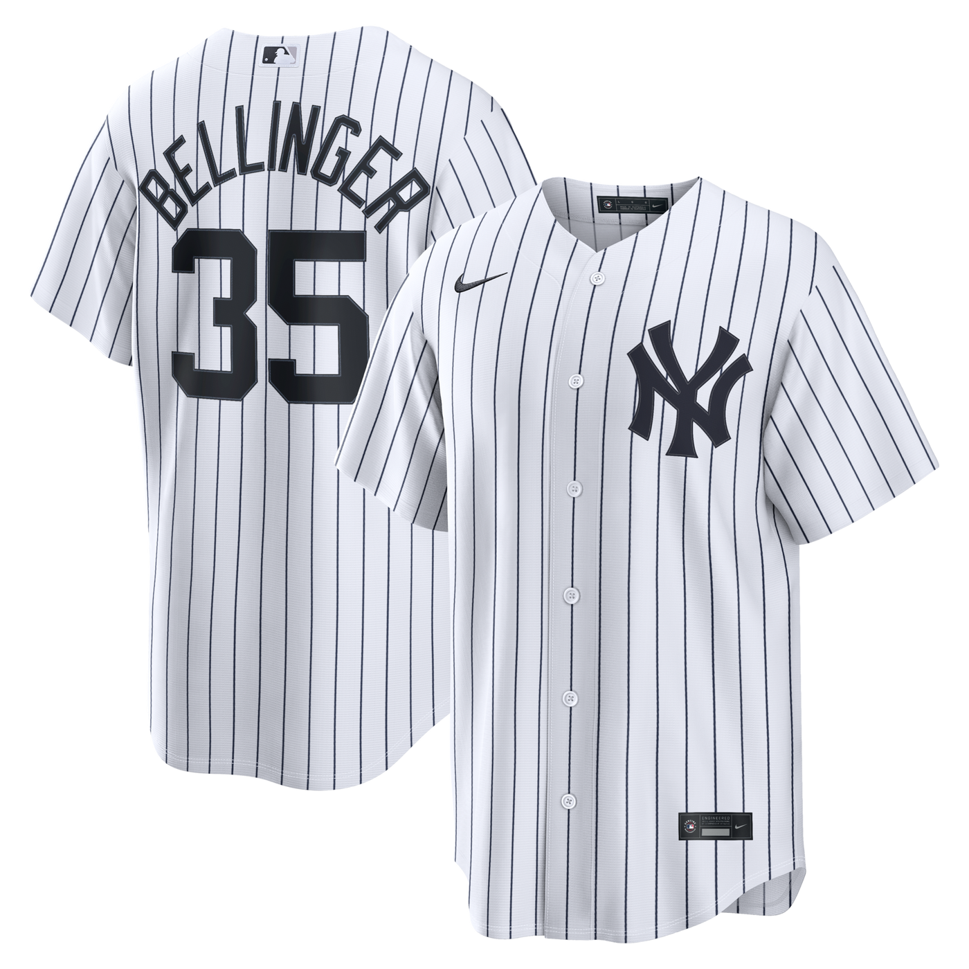 New York Yankees Cody Bellinger Nike White Home Replica Jersey