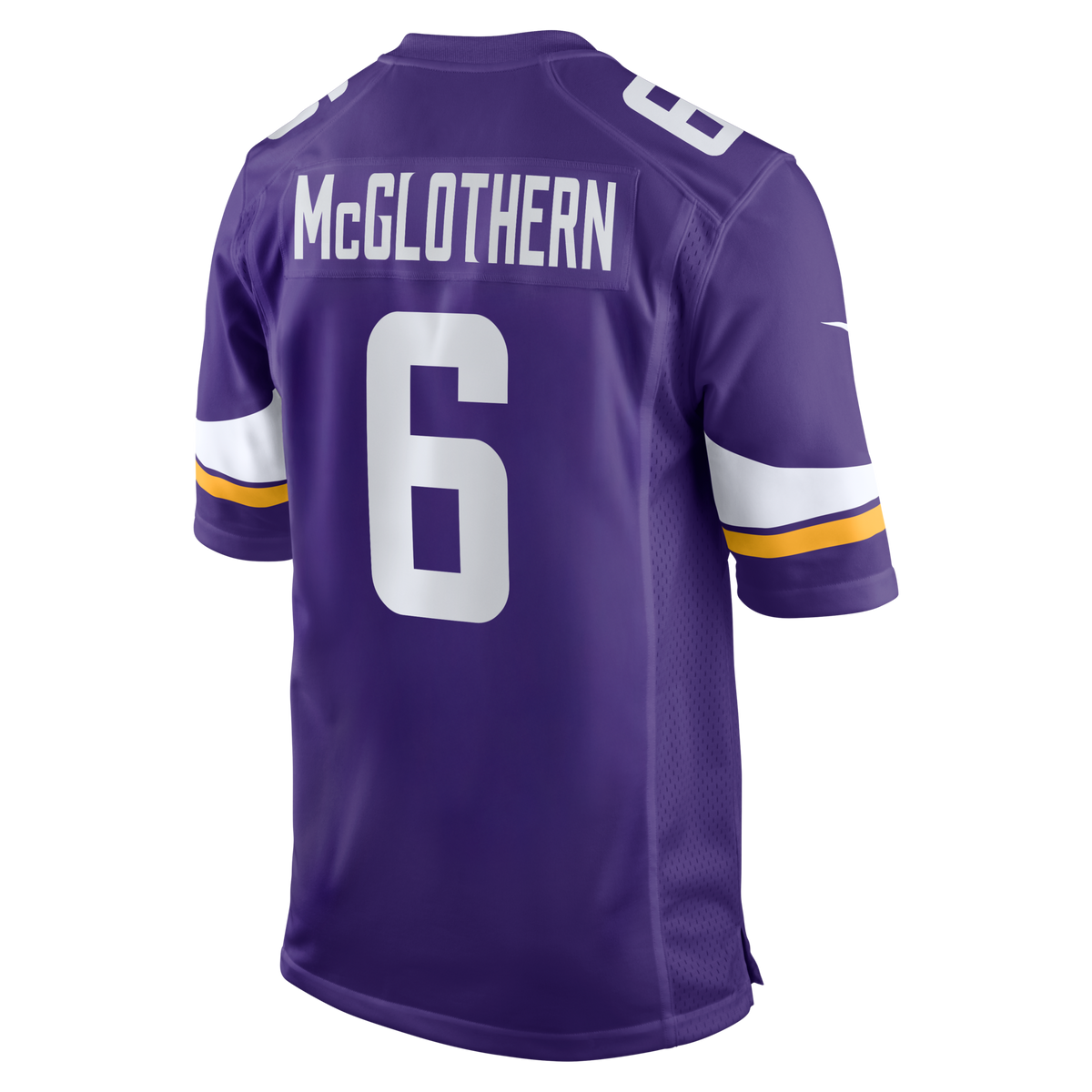 Minnesota Vikings Dwight McGlothern Purple Team Game Jersey