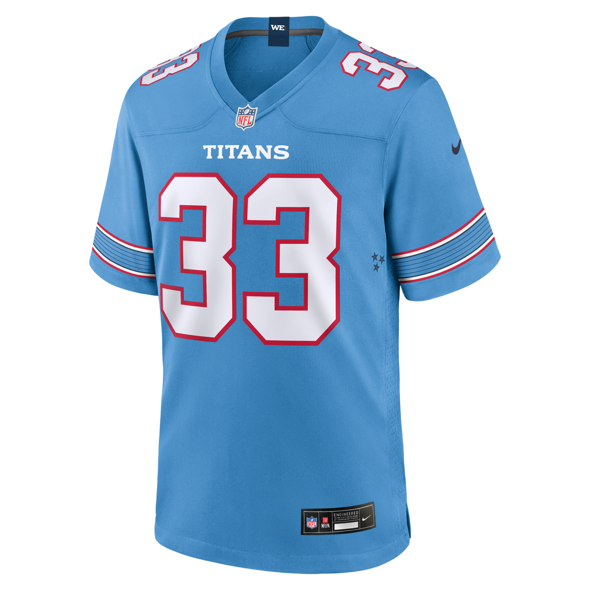Tennessee Titans Cedric Gray Light Blue Game Jersey