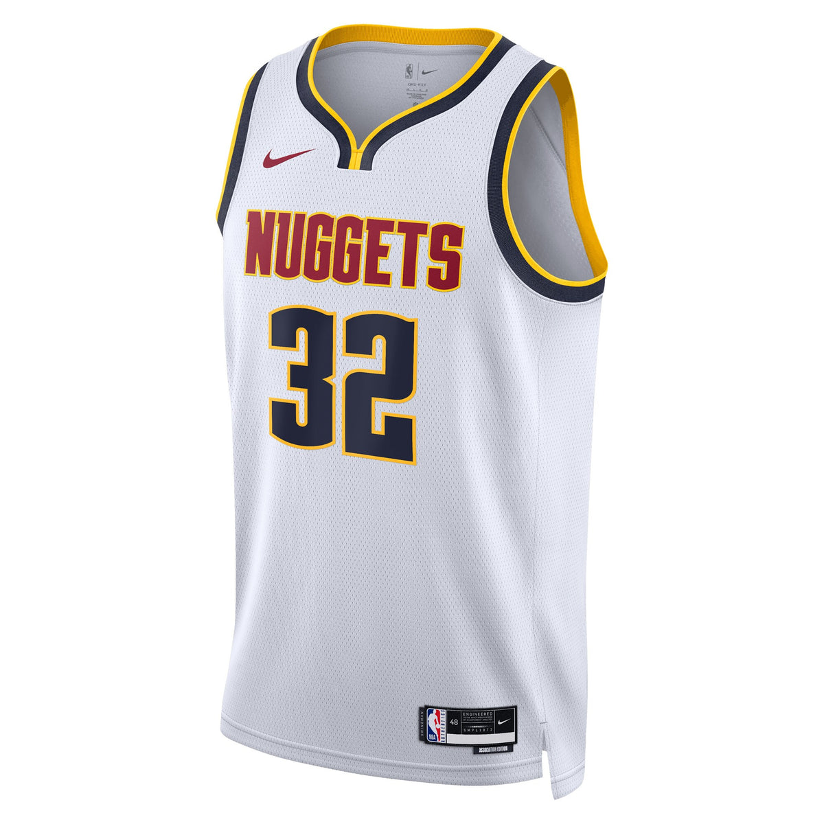 Denver Nuggets Association Edition Swingman Jersey - White - Aaron Gordon -