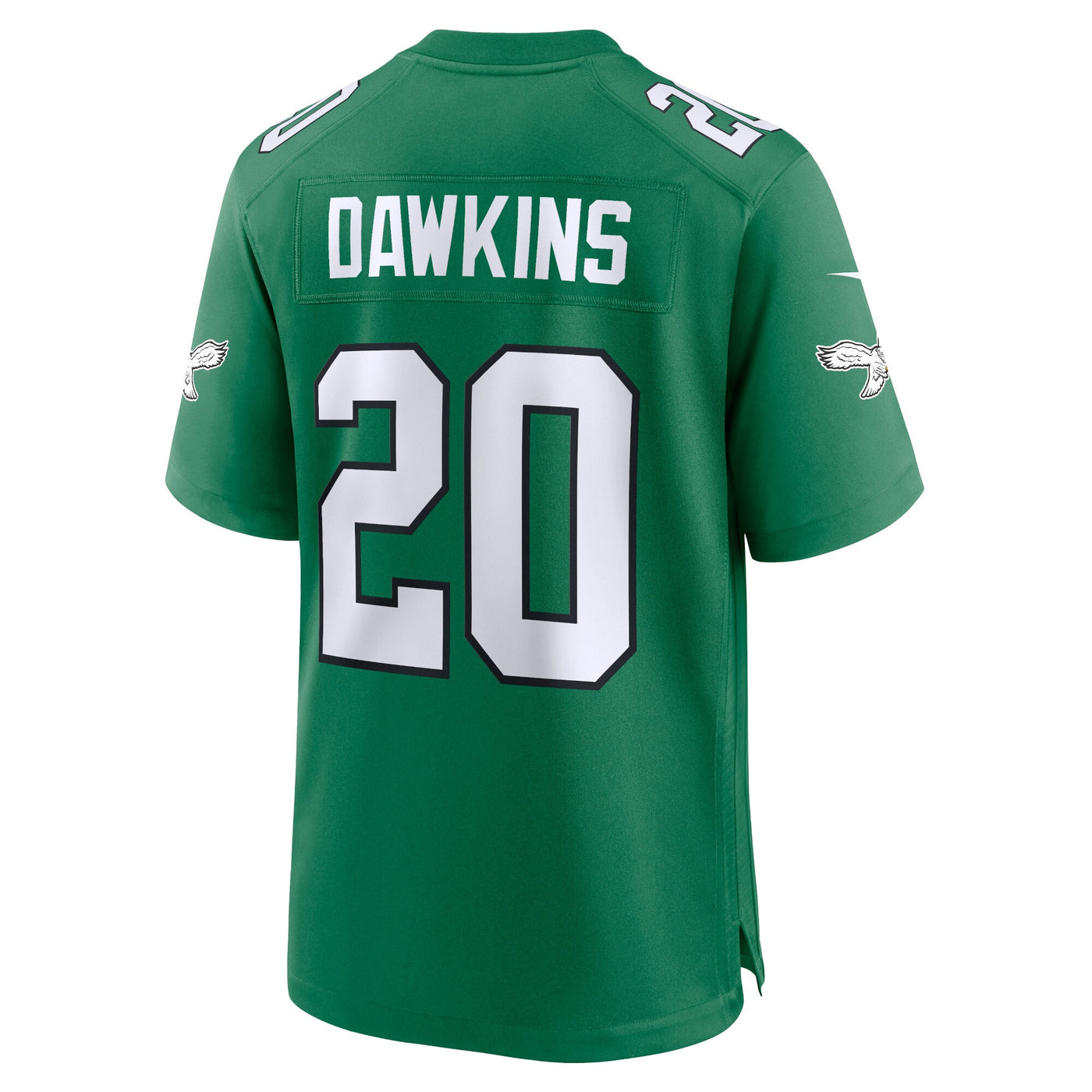Philadelphia Eagles Brian Dawkins Nike Kelly Green Alternate Retired Player Game Jersey