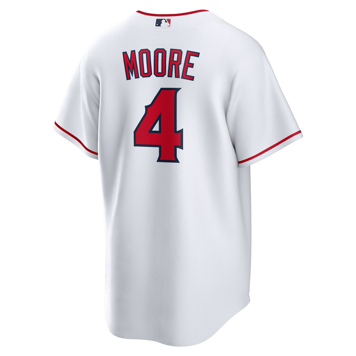 Los Angeles Angels Christian Moore White Home Replica Jersey