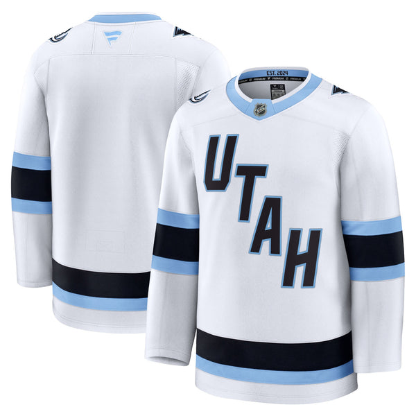 Utah Mammoth Fanatics White Away Premium Jersey